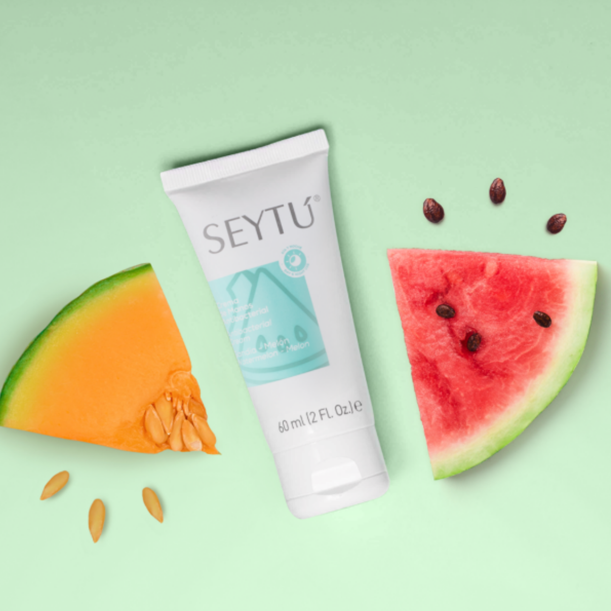 Crema de Manos Antibacterial Sandía - Melón – Hidratación y protección en un solo paso