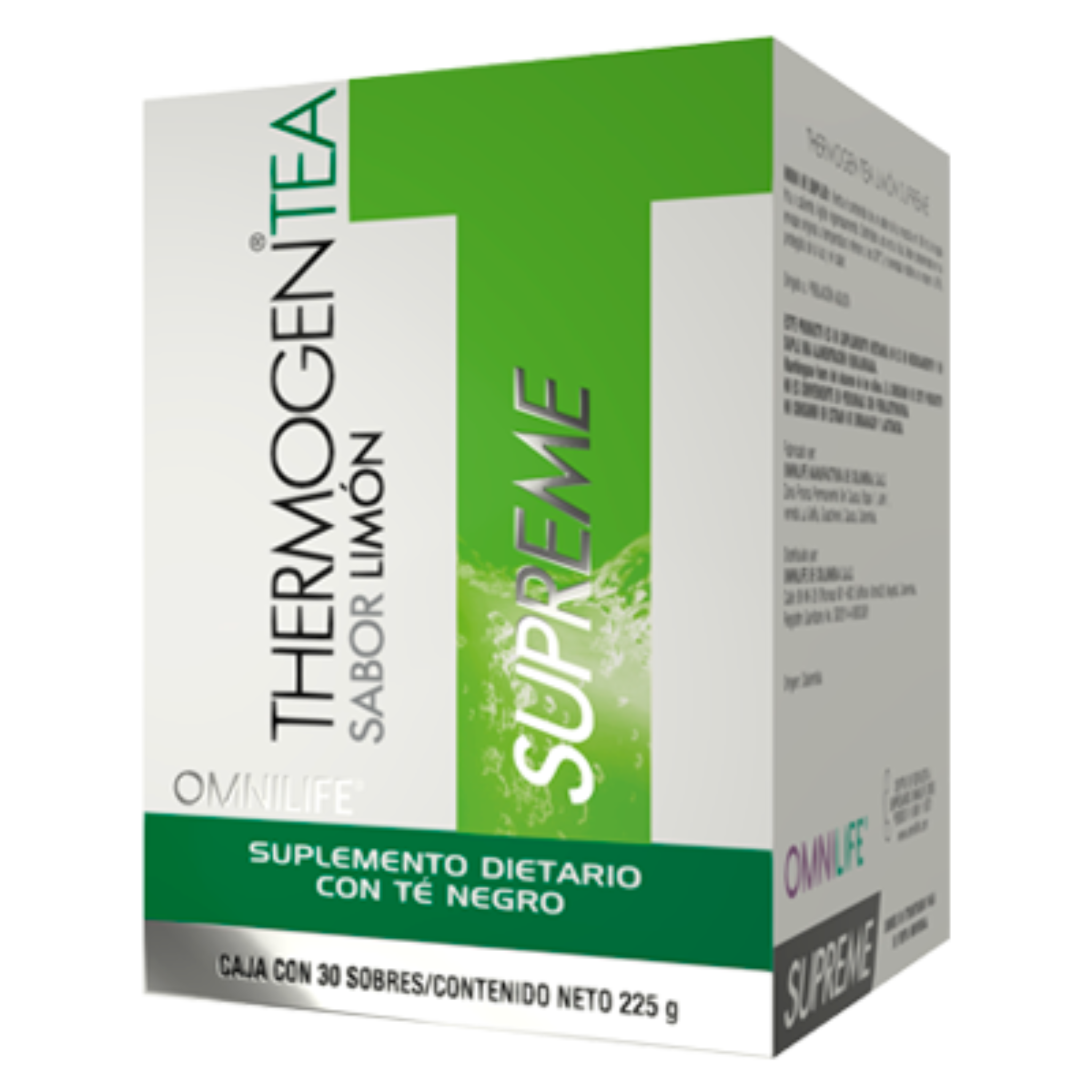 THERMOGEN TEA SUPREME Quema grasa, activa tu metabolismo y elimina toxinas