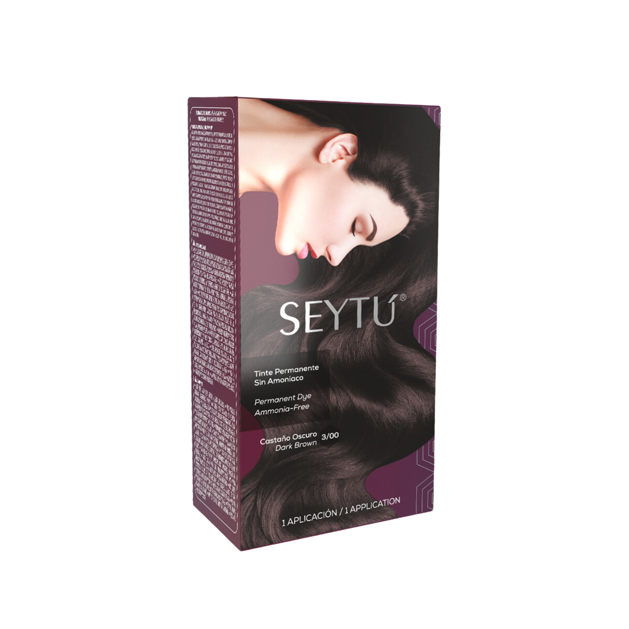 Permanent Ammonia-Free Hair Color Dark Brown 70ml – Intense color, total care 