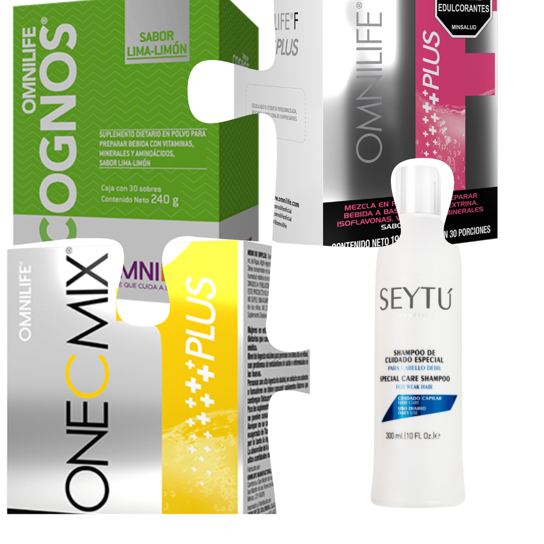 Paquete CAIDA DEL CABELLO: ¡Detén la caida desde la raíz!