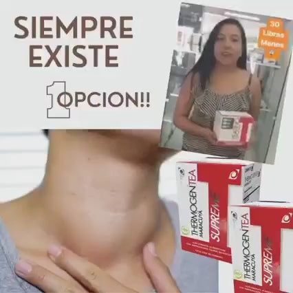 THERMOGEN TEA SUPREME Maracuyá: Activa tu metabolismo, quema más y siente la energía